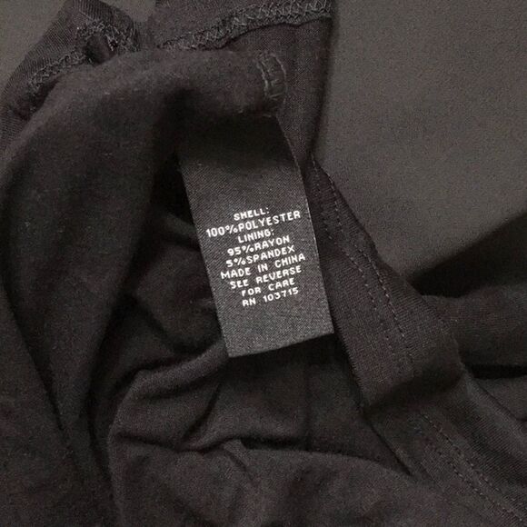 Sharagano black blouse.  - Picture 7 of 7